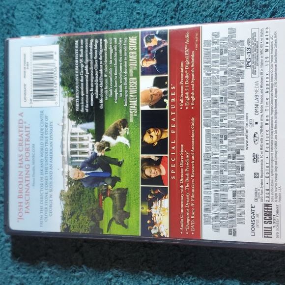 W. Dvd movie - Picture 2 of 4